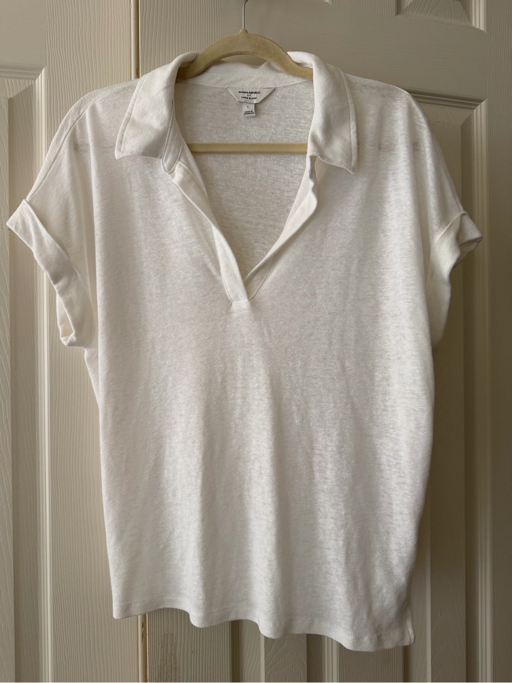 Banana Republic Linen blend shirt size L